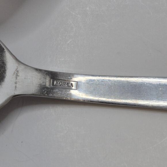 Serta Imperial Stainless Steel Vintage Korea Serving Fork and Ladle Set - Picture 8 of 12